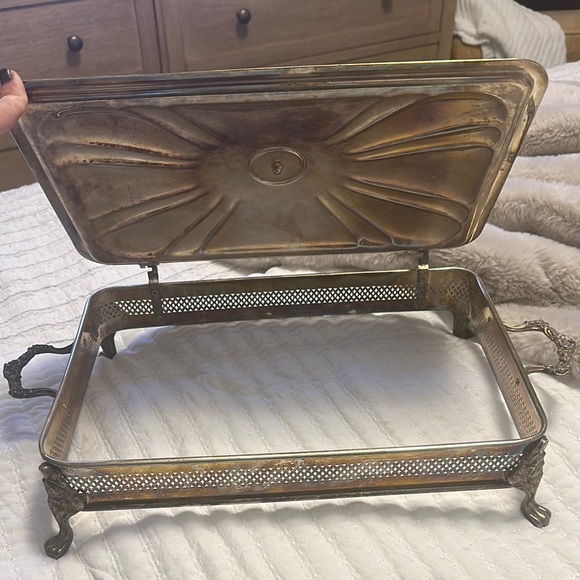 Vintage Silver Chafing Dish - Picture 7 of 7